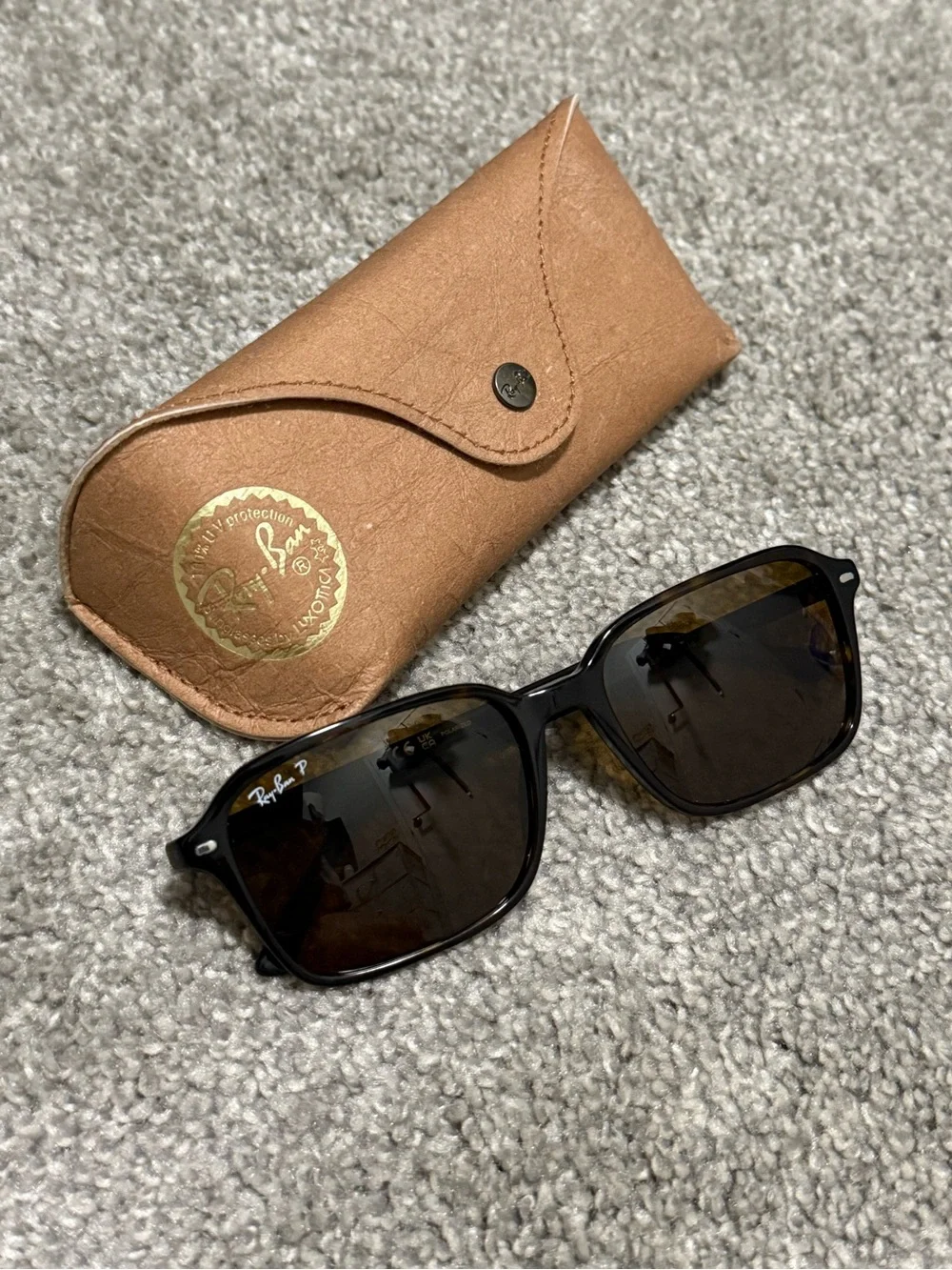 Ray-Ban Raimond Brown Polarized Sunglasses